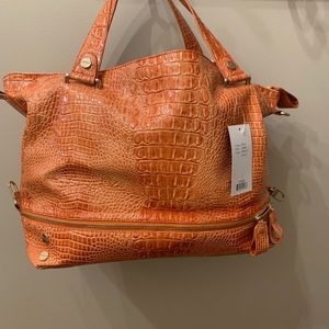 Brand new Jessica Simpson faux croc leather handbag!